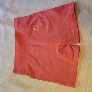 Oner Active Pink Seamless Shorts, Medium